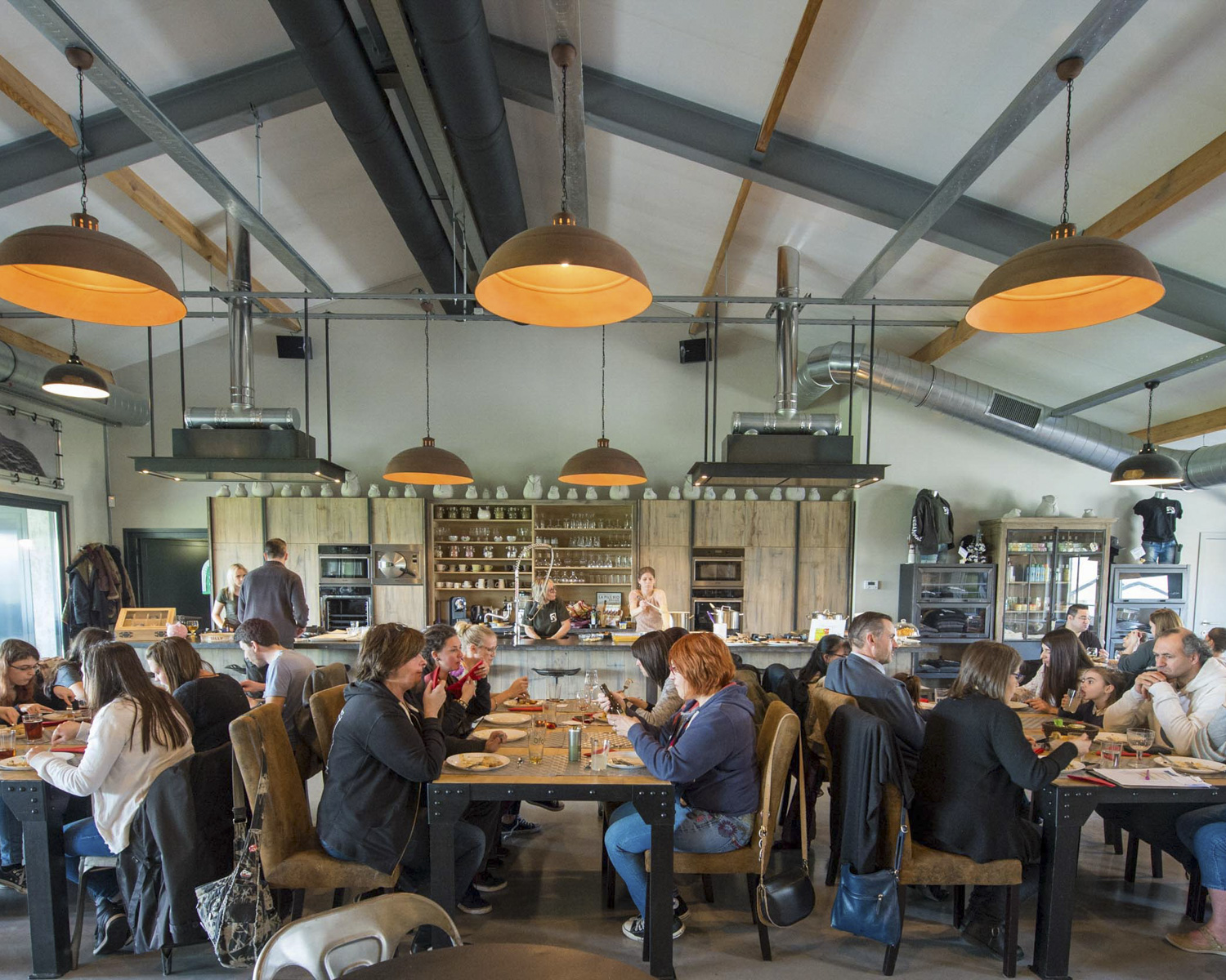 Le centre d'accueil pour visiteurs