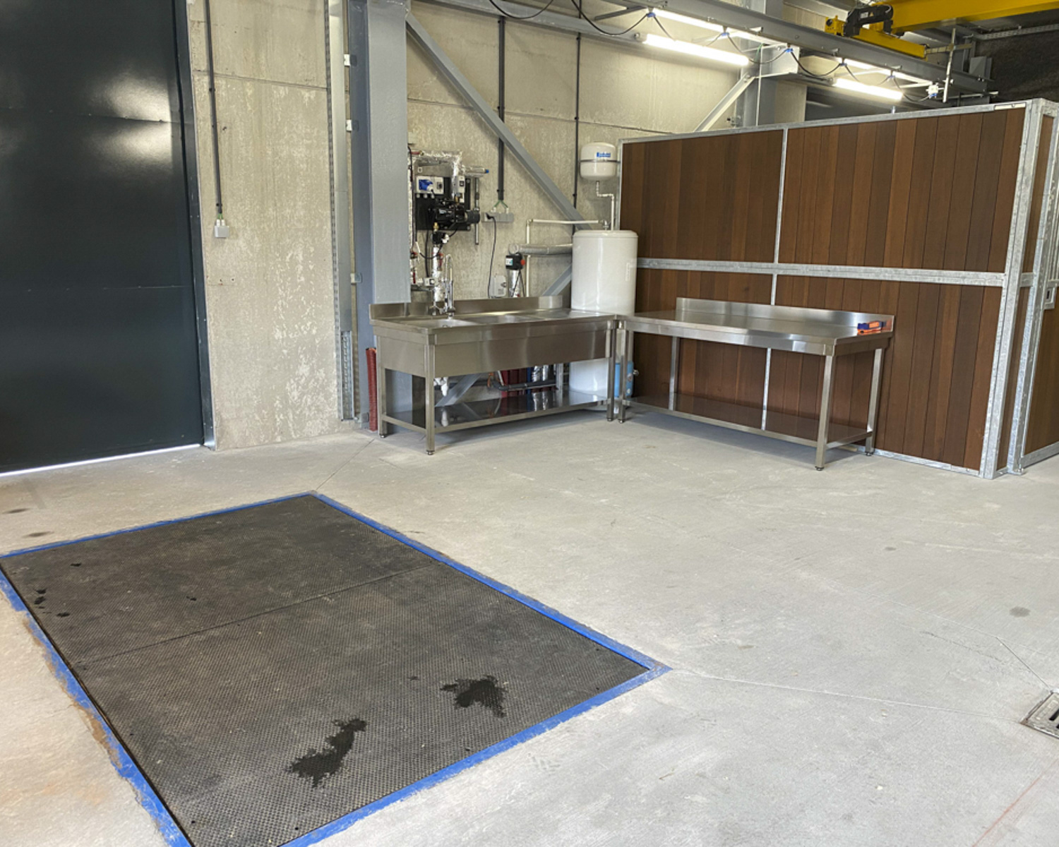 L'unité de soins et de quarantaine