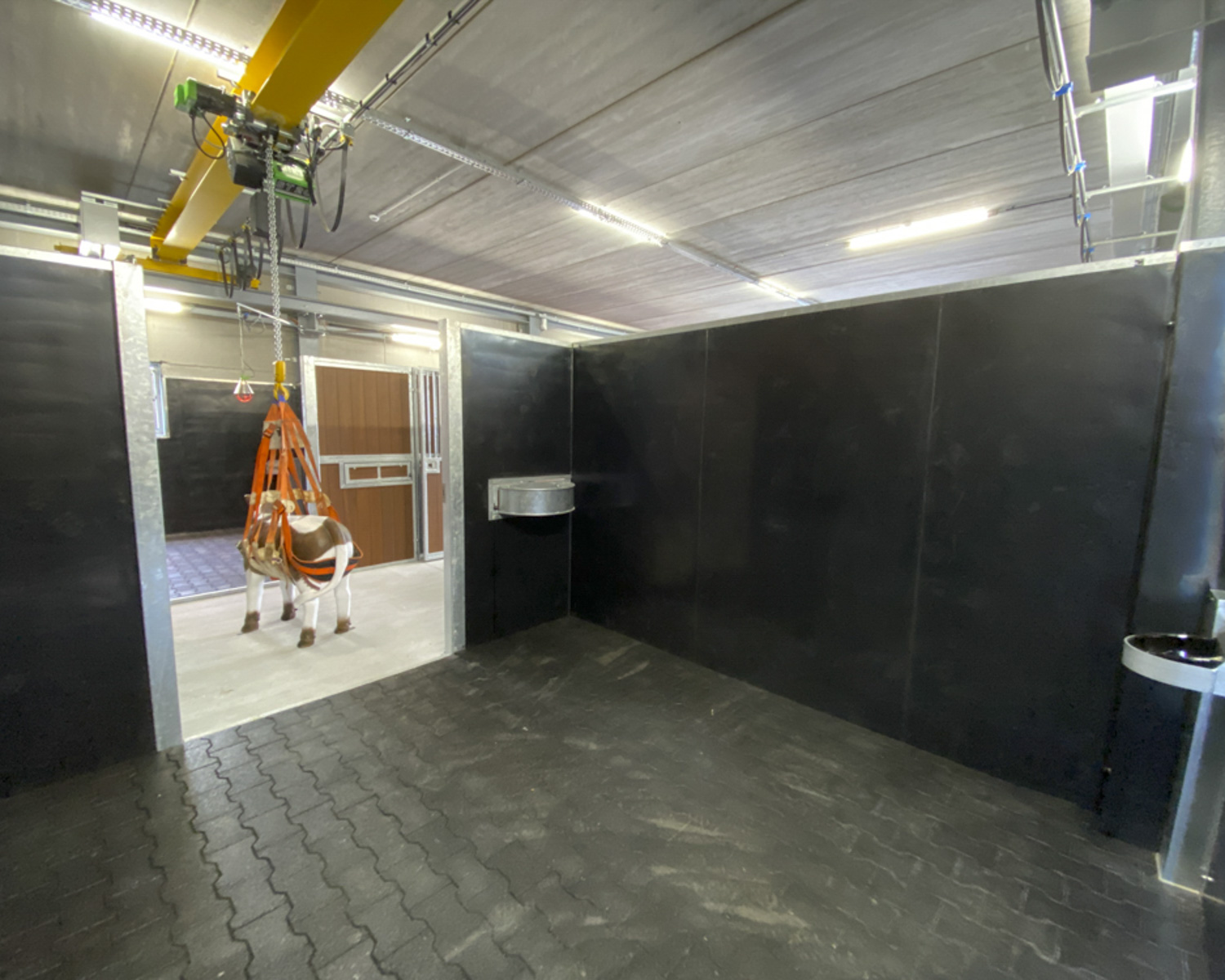 L'unité de soins et de quarantaine